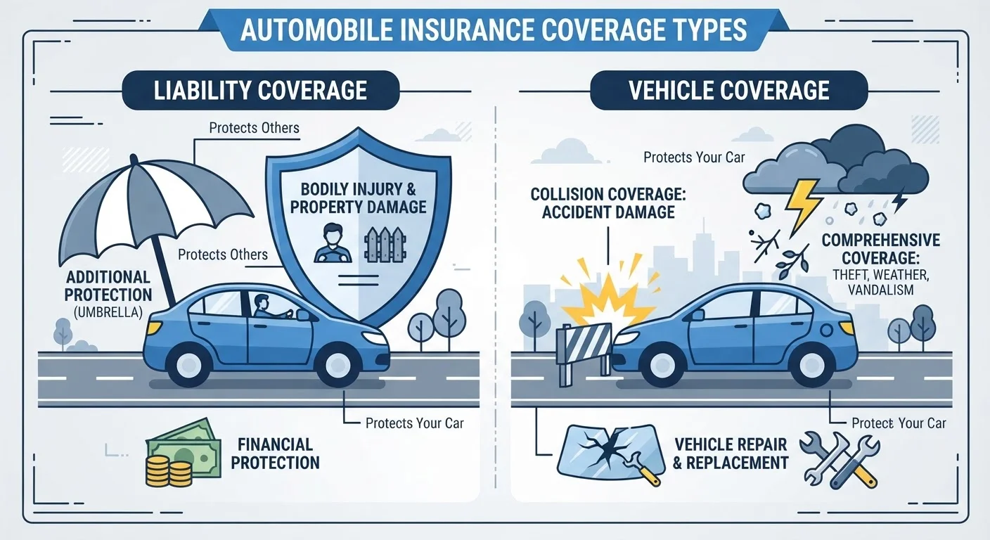 Car Insurance Coverage Types: What Each One Actually Protects