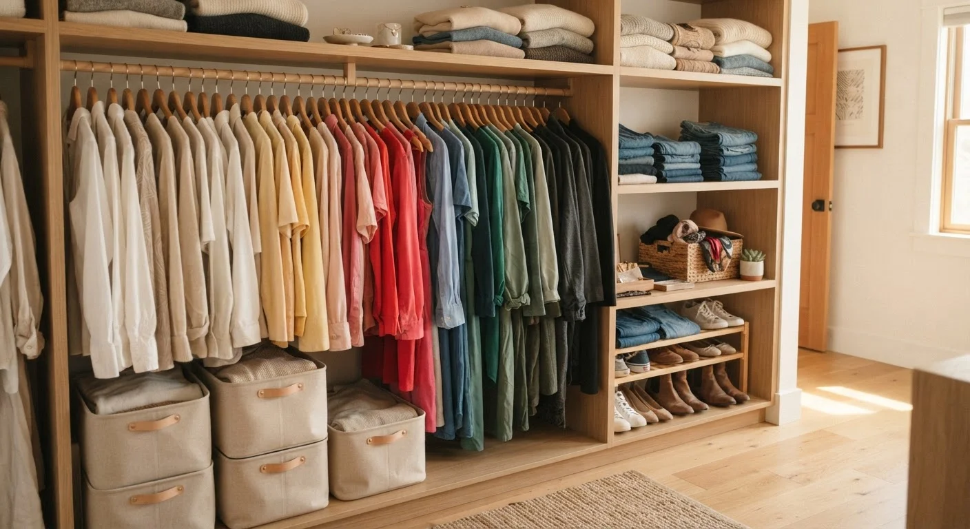 Closet Organization: What Actually Helps vs. What Just Looks Good Online