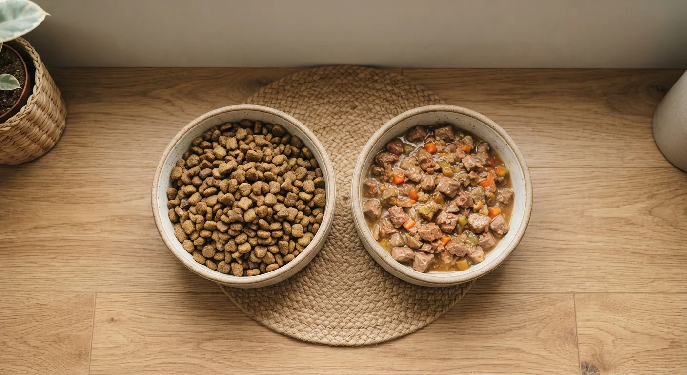 Dry Food vs. Wet Food: How Feeding Format Affects Your Pet's Health