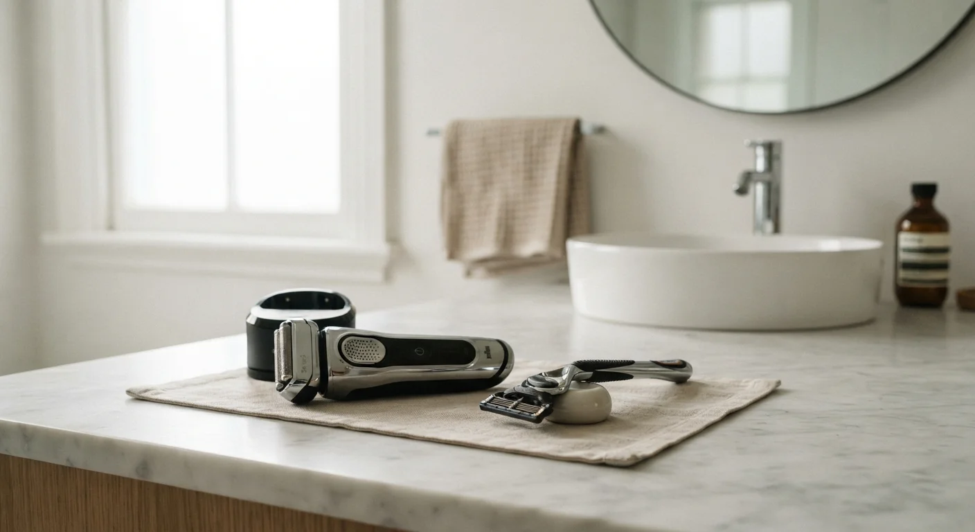 Electric Razor vs. Manual Blade: What Changes Beyond the Shave