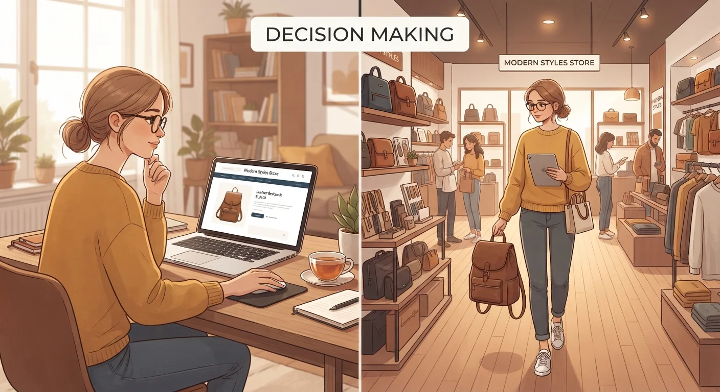 How to Decide Whether to Shop Online or In Store for Any Purchase
