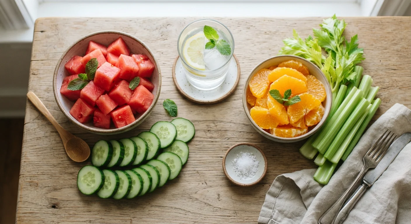 Hydration and Food: How What You Eat Affects How Well You're Watered