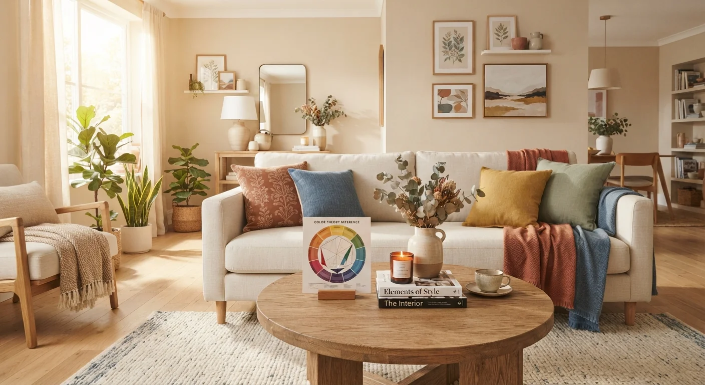 Living With Color: A Plain-Language Guide to the Color Wheel for Home Décor