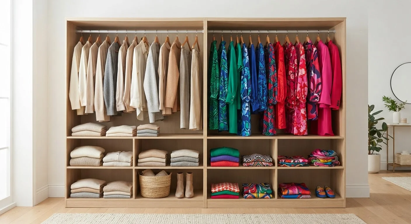 Neutral Wardrobe vs. Colorful Wardrobe: Which Style Strategy Suits Your Life?