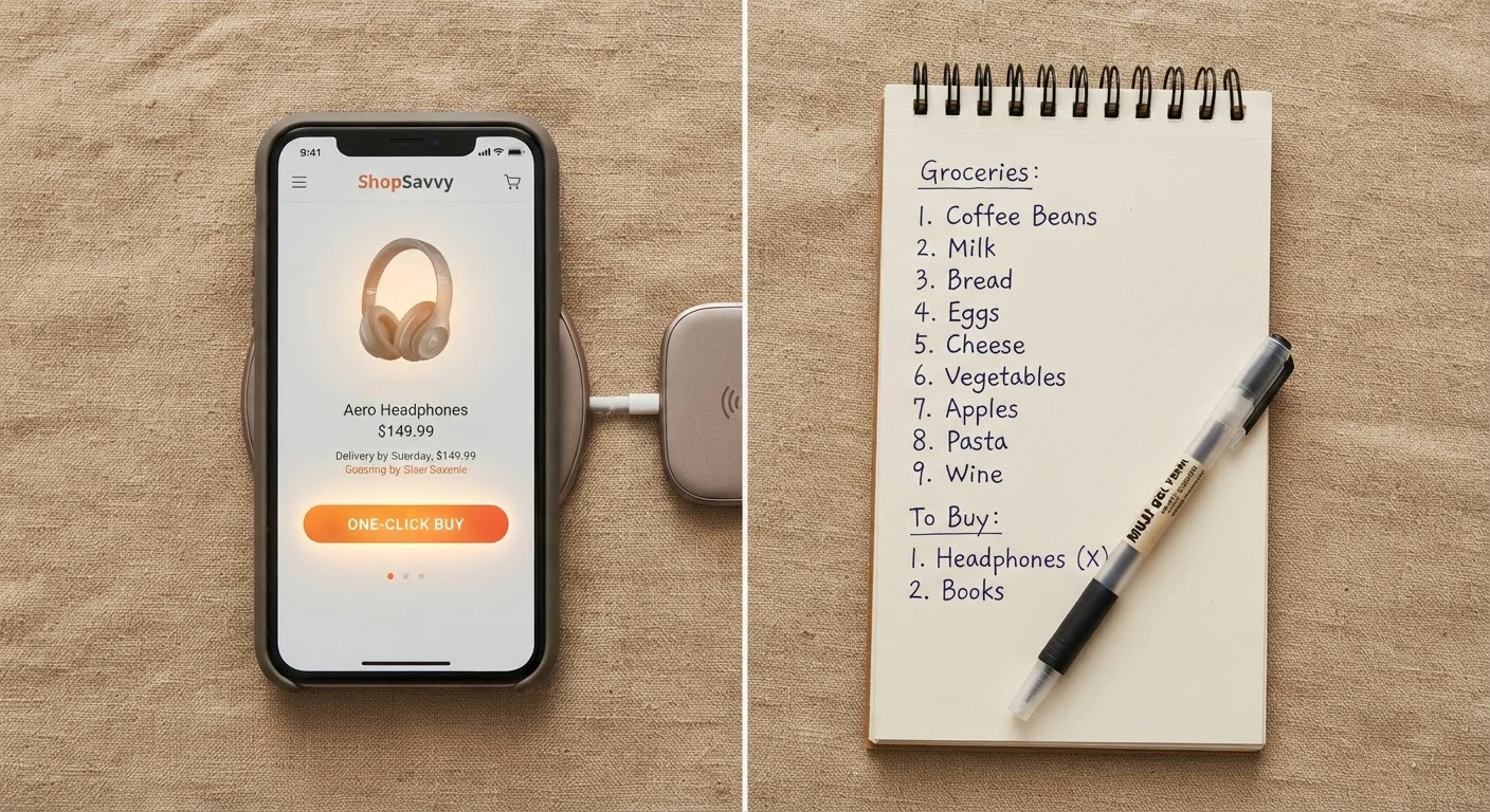 One-Click Convenience vs. Deliberate Shopping: What Each Habit Actually Costs You