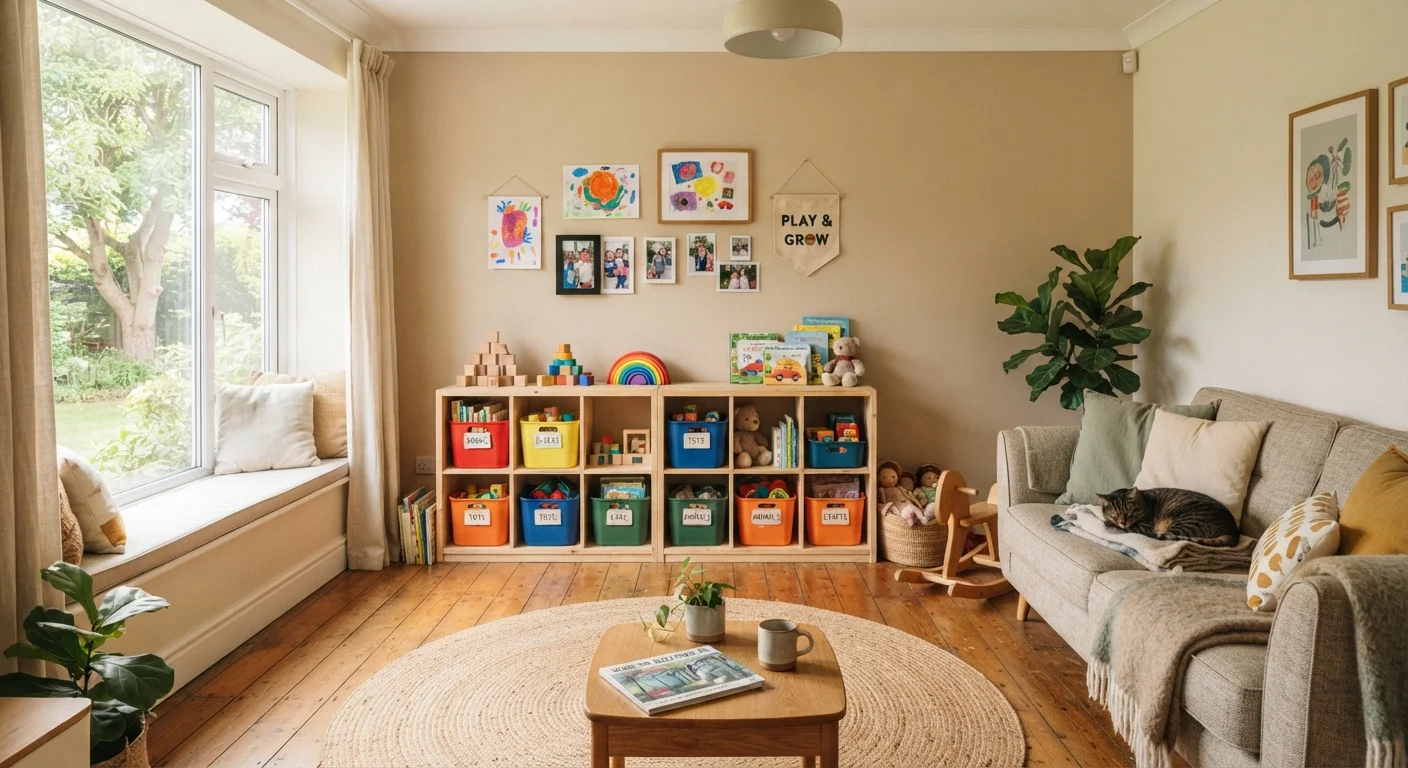 Organizing With Children at Home: What Parents Often Underestimate