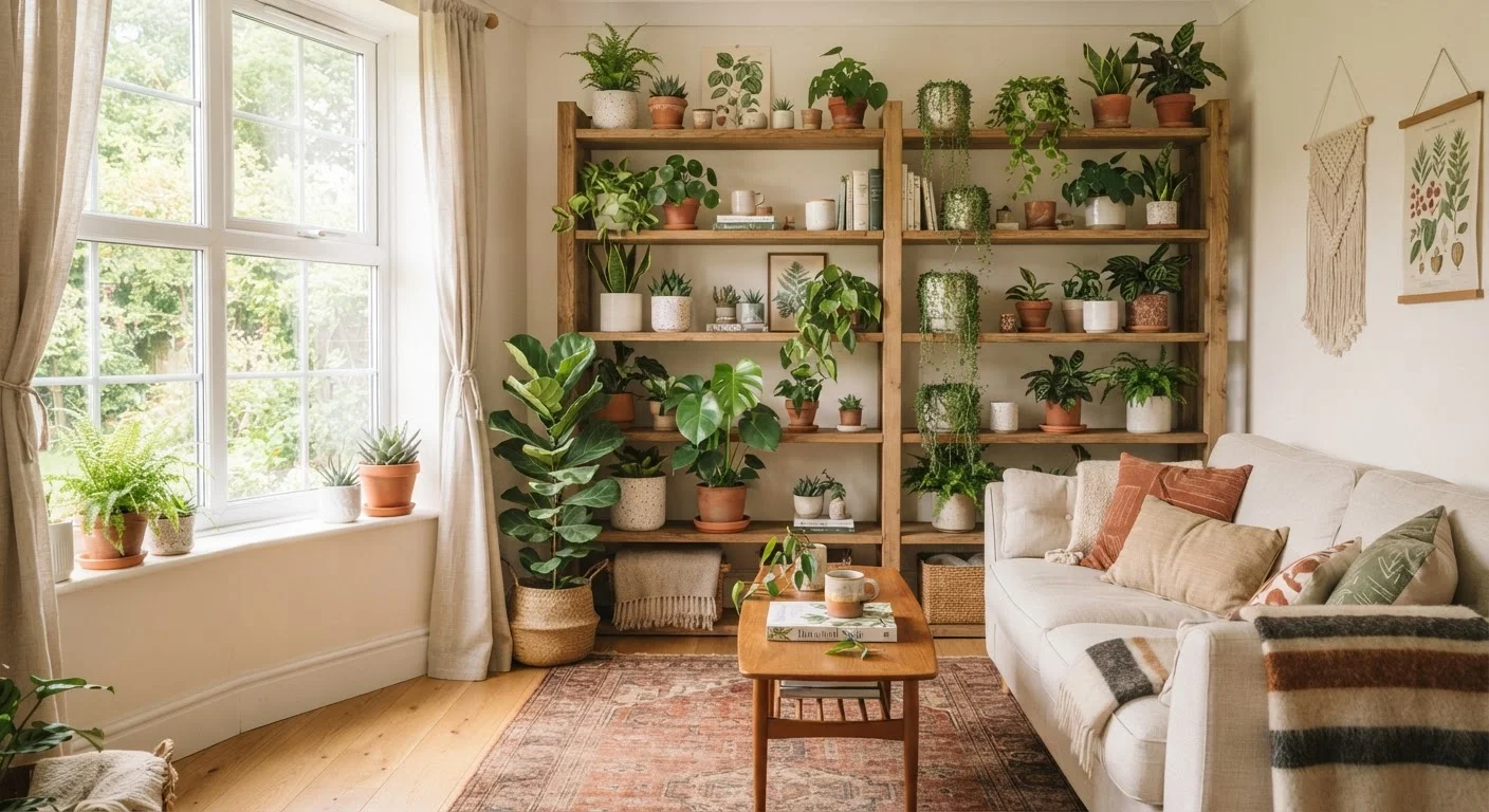Plants as Décor: What to Consider Before Filling Your Shelves with Greenery