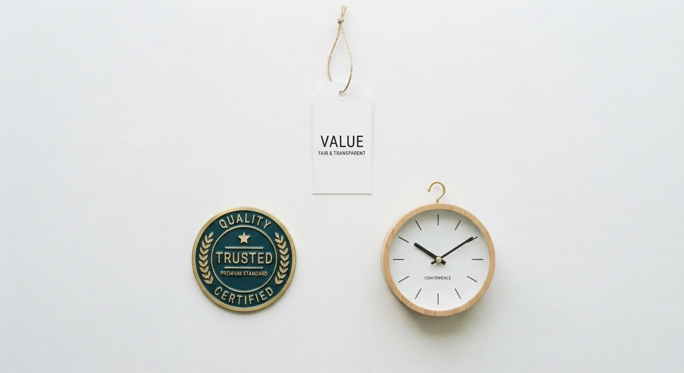 Price, Quality, and Convenience: The Triangle Every Shopper Navigates