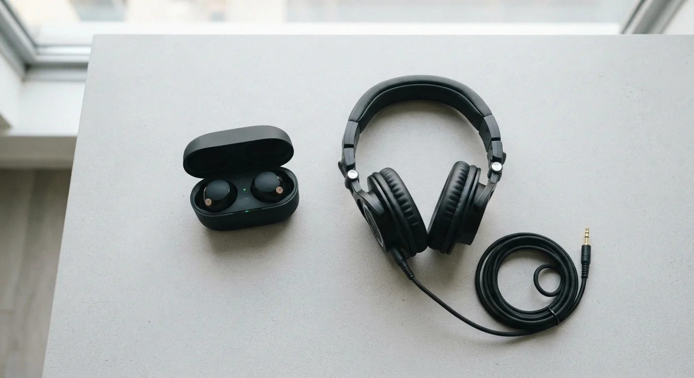 True Wireless Earbuds vs. Wired Headphones: What Changes for Everyday Listening