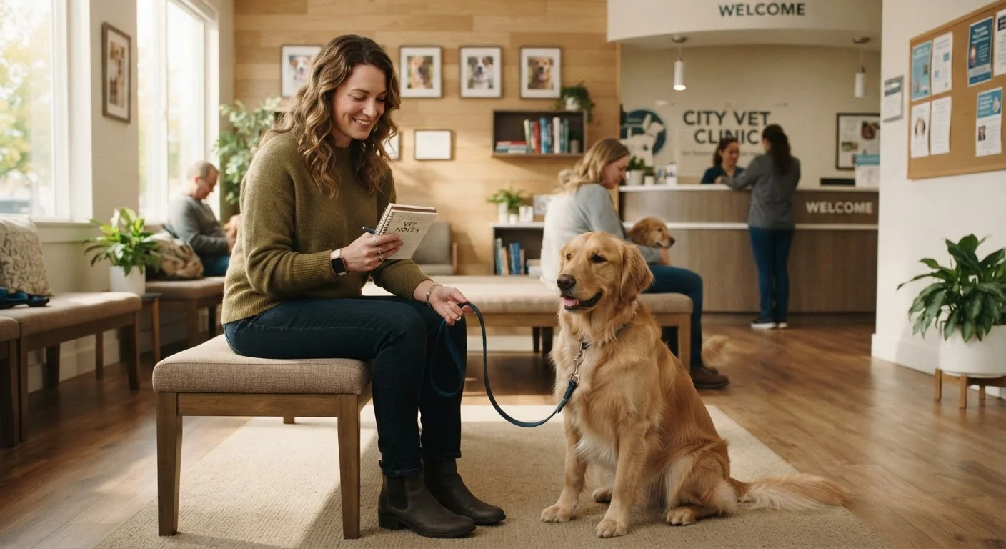 Veterinary Visit Prep: What to Bring, Track, and Ask