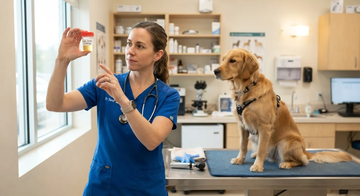 What a Urinalysis Actually Tells Your Vet — and When They Order One
