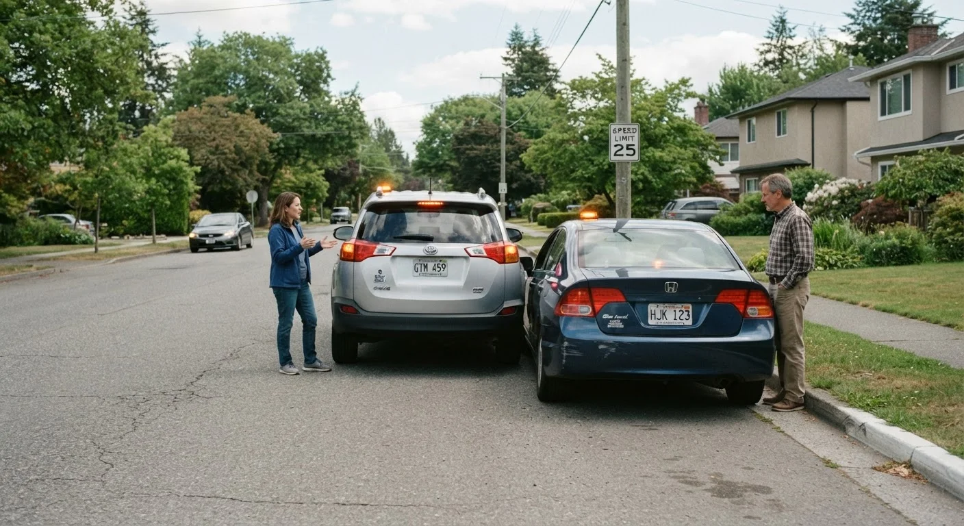 What to Do in the First 10 Minutes After a Fender Bender